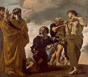 Giovanni Lanfranco Moses and the Messengers from Canaan oil painting artist